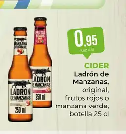 SPAR Gran Canaria LADRÓN DE MANZANAS Cider oferta