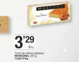 BonpreuEsclat Crema catalana marcona oferta