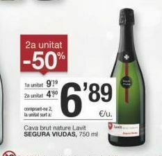BonpreuEsclat Cava brut nature oferta