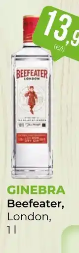 SPAR Gran Canaria GINEBRA Beefeater, London, oferta