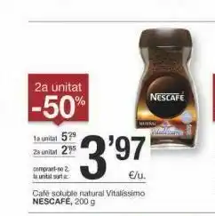 BonpreuEsclat Café soluble nescafé oferta
