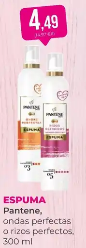 SPAR Gran Canaria PANTENE Espuma oferta