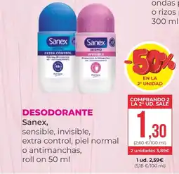SPAR Gran Canaria SANEX Desodorante oferta