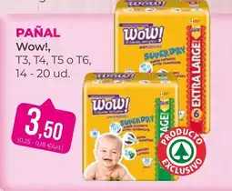 SPAR Gran Canaria WOW! Pañal oferta