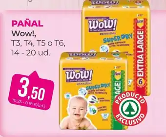 SPAR Gran Canaria WOW! Pañal oferta