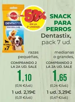 SPAR Gran Canaria DENTASTIX Snack para perros oferta