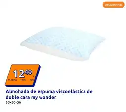 Action Almohada de espuma viscoelástica de doble cara my wonder oferta