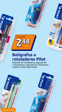Action PILOT Bolígrafos o rotuladores oferta