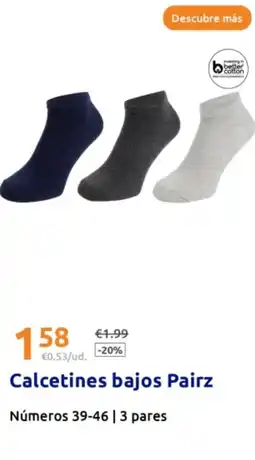 Action Calcetines bajos Pairz oferta