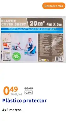 Action Plástico protector oferta