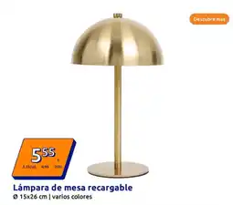 Action Lámpara de mesa recargable oferta