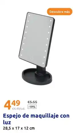 Action Espejo de maquillaje con luz oferta