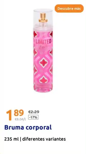 Action Bruma corporal oferta