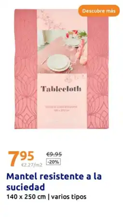 Action Mantel resistente a la suciedad oferta