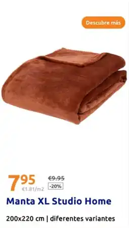 Action Manta XL Studio Home oferta