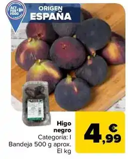 Carrefour Higo negro oferta