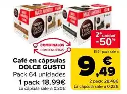 Carrefour Dolce gusto - café en cápsulas oferta