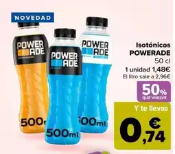 Carrefour Powerade - isotonicos oferta