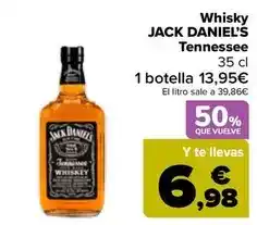 Carrefour Jack daniel's - whisky tennessee oferta