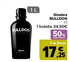 Carrefour Bulldog - ginebra oferta
