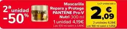 Carrefour Pantene - mascarilla repara y protege pro-v nutri oferta
