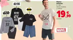 Carrefour Pijama licencias oferta