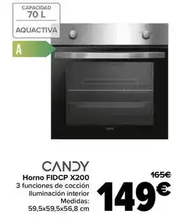 Carrefour Candy - horno fidcp x200 oferta