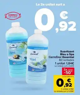 Carrefour Carrefour - suavizante azul o spa essential oferta