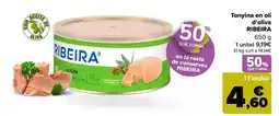 Carrefour Ribeira - atún en aceite de oliva oferta