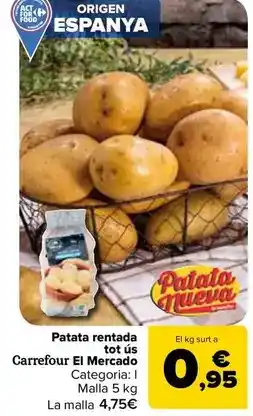 Carrefour Carrefour el mercado - patata lavada todo uso oferta