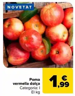 Carrefour Manzana roja dulce oferta