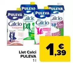 Carrefour Puleva - leche calcio oferta