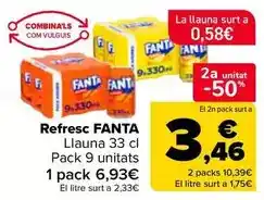 Carrefour Fanta - refresco oferta