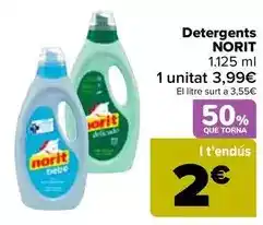 Carrefour Norit - detergentes oferta