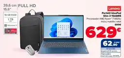 Carrefour Lenovo - portátil ideapad slim 3 15abr8 oferta