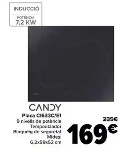 Carrefour Candy - placa ci633c/e1 oferta