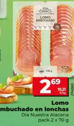 Dia Dia nuestra alacena - lomo embuchado en lonchas oferta