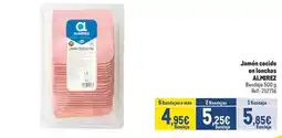 Makro Almirez - jamon cocido en lonchas oferta