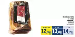 Makro Mayoral - jamon serrano en caceros oferta