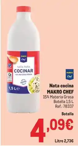 Makro Chef select - nata cocina oferta