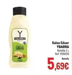 Makro Ybarra - salsa cesar oferta