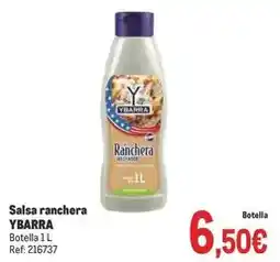 Makro Ybarra - salsa ranchera oferta