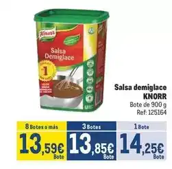 Makro Knorr - salsa demiglace oferta