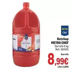 Makro Chef select - ketchup oferta