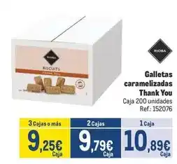 Makro Rioba - galletas caramelizadas oferta