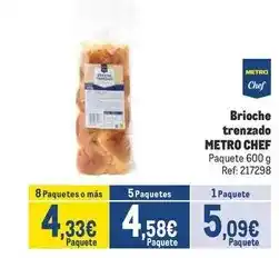 Makro Chef select - brioche trenzado oferta