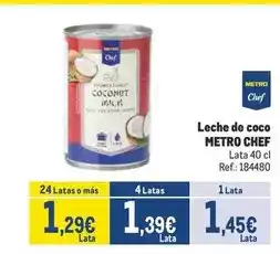Makro Chef select - leche de coco oferta