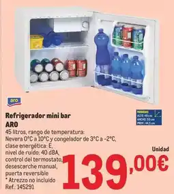 Makro Aro - refrigerador mini bar oferta