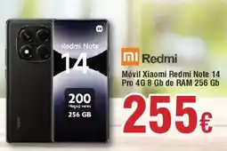 Hiper FROIZ REDMI Móvil Xiaomi Redmi Note 14 Pro 4G 8 Gb de RAM 256 Gb oferta