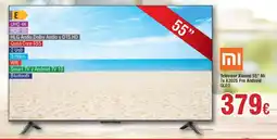 Hiper FROIZ Televisor Xiaomi 55" Mi Tv A2025 Pro Android QLED oferta